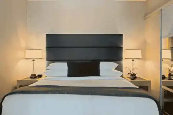 Chambre d’un appart’hôtel à Castans