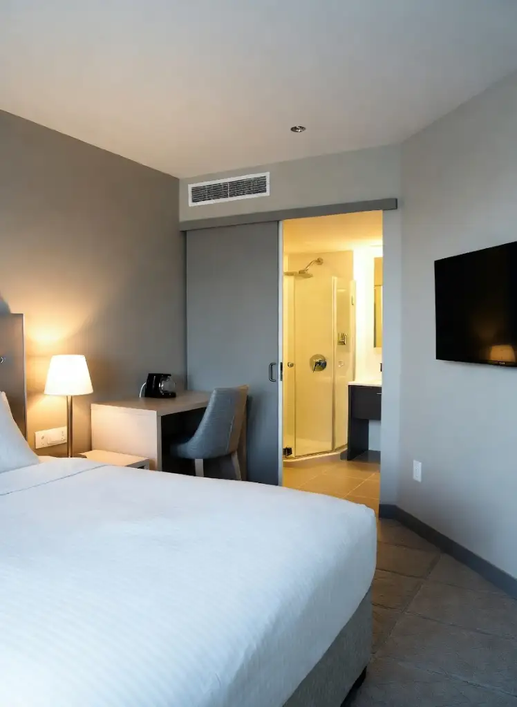 Vidéo immersive d'une Chambre d'un hôtel de courte durée à Toulouges