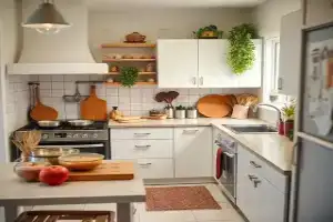 Cuisine équipée dans un hôtel de courte durée à Toulouges