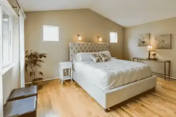 Chambre d’un hôtel de jeunesse à Éloyes