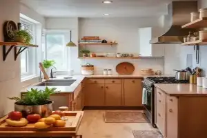 Cuisine partagée dans un hôtel de jeunesse à Pérouges